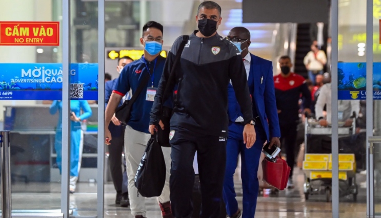 Oman players arrive for World Cup qualifier against hosts Vietnam